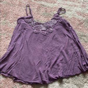 Purple tank